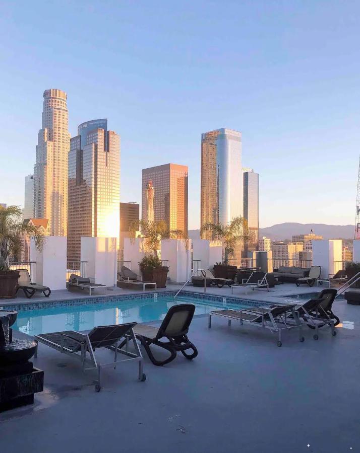 Huge Downtown La Loft With Rooftop Pool & Jacuzzi Apartment Los Angeles Exterior photo