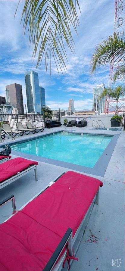 Huge Downtown La Loft With Rooftop Pool & Jacuzzi Apartment Los Angeles Exterior photo